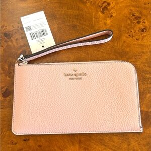 Kate Spade Lucy wristlet lzip medium